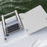 Bow boarding ladder