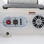 Marine grade switch system and Fusion stereo with Bluetooth and 4 speakers