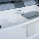 Galley / fish station pressurized freshwater sink