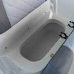 Forward console underseat baitwell / livewell