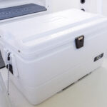 72 qt. Igloo cooler, upgradable to a 50 l Stryker cooler